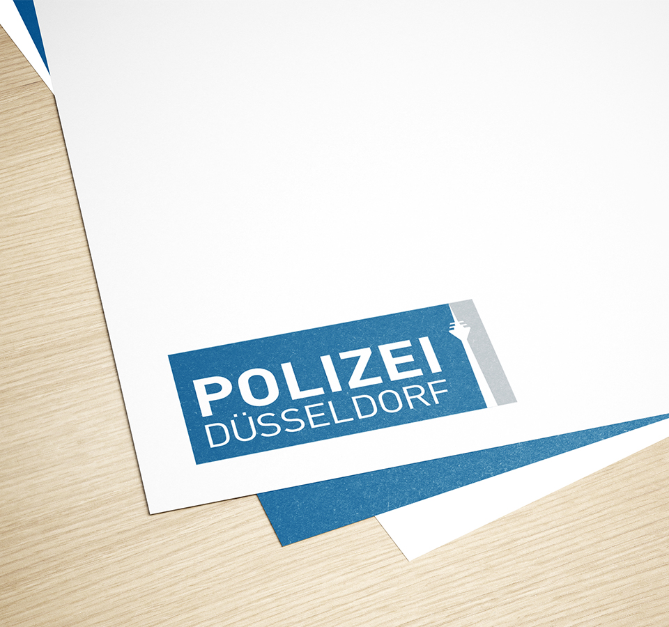 Corporate Design Polizei Düsseldorf